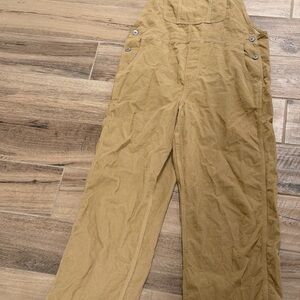 American Eagle Outfitters Tan overalls